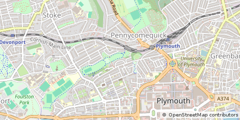 Map of Plymouth