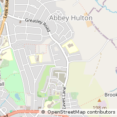 Map of Stoke-on-Trent, Staffordshire