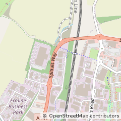 Map of Huntingdon, Cambridgeshire