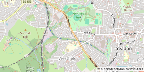 Map of Leeds