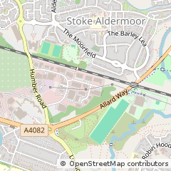 Map of Coventry