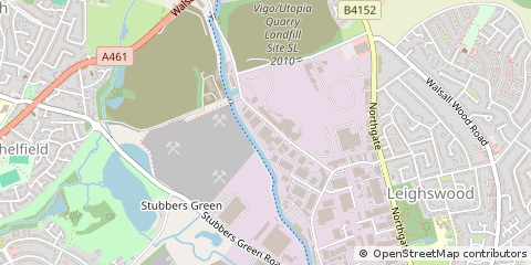 Map of Walsall