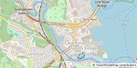 Map of Cardiff