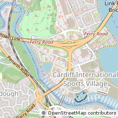 Map of Cardiff