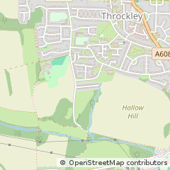 Map of Newcastle Upon Tyne, Tyne and Wear