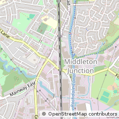 Map of Manchester, Greater Manchester