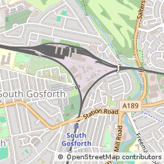 Map of Newcastle Upon Tyne