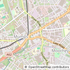 Map of Oldham, Greater Manchester