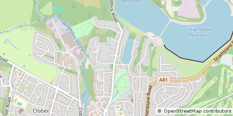 Map of Glasgow