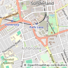 Map of Tyne and Wear