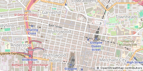 Map of Glasgow