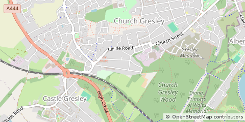 Map of Swadlincote