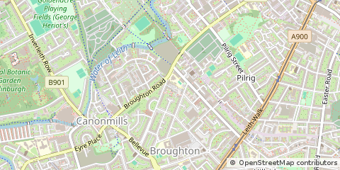 Map of Edinburgh
