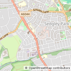 Map of Manchester, M25 0JW