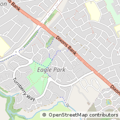 Map of Middlesbrough, East Sussex