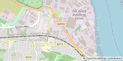 Map of Belvedere