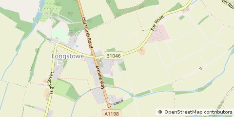 Map of Cambridge, Cambridgeshire