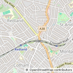 Map of Bristol, S Gloucestershire