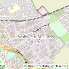 Map of Andover, Hampshire