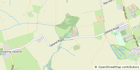 Map of Epping, Essex