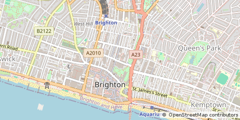 Map of Brighton