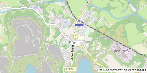 Map of Cornwall