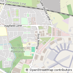 Map of Doncaster