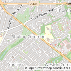 Map of Southampton