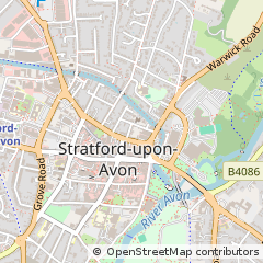 Map of Stratford-Upon-Avon