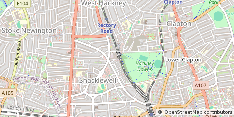 Map of London, Greater London