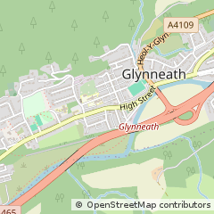 Map of Neath, West Glamorgan