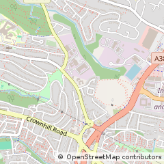Map of Plymouth, Devon