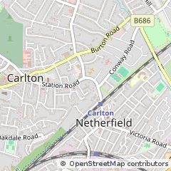 Map of Nottingham