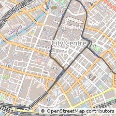 Map of Manchester