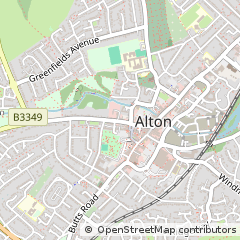 Map of Alton, Hampshire