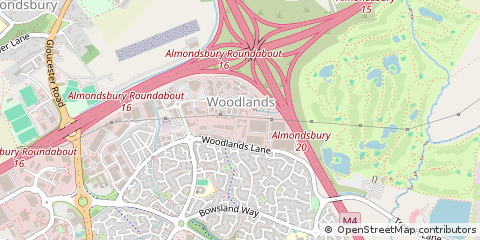 Map of Bradley Stoke, Bristol