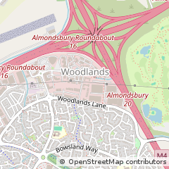 Map of Bradley Stoke, Bristol