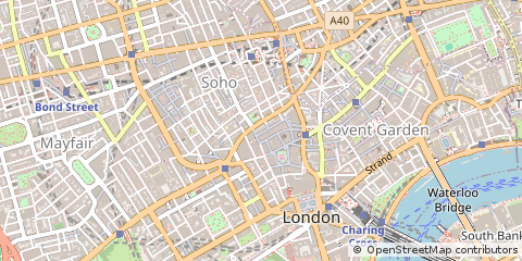 Map of London, Greater London