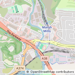 Map of Plymouth, Devon