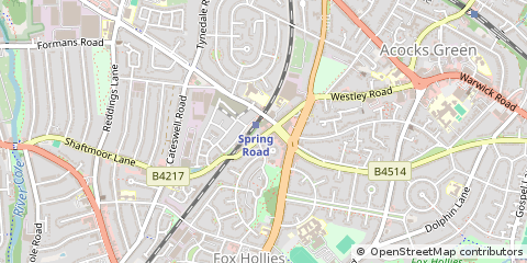 Map of Birmingham