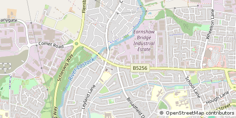 Map of Leyland