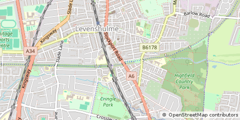 Map of Manchester