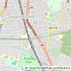 Map of Manchester