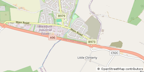 Map of Kinellar