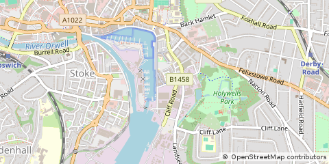 Map of Ipswich