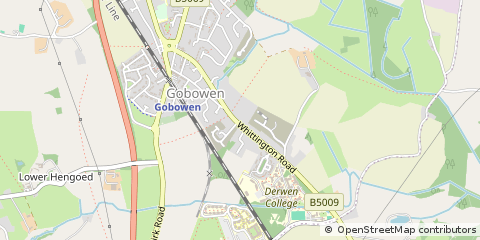 Map of Oswestry