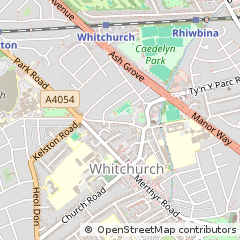 Map of Cardiff