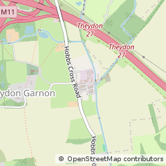 Map of Theydon Garnon, Epping, CM16 7NY