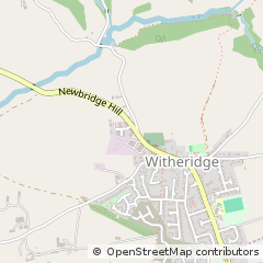Map of Witheridge, Devon