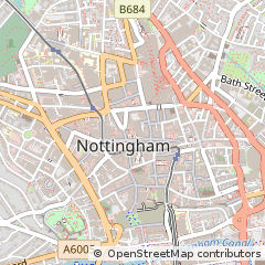 Map of Nottingham